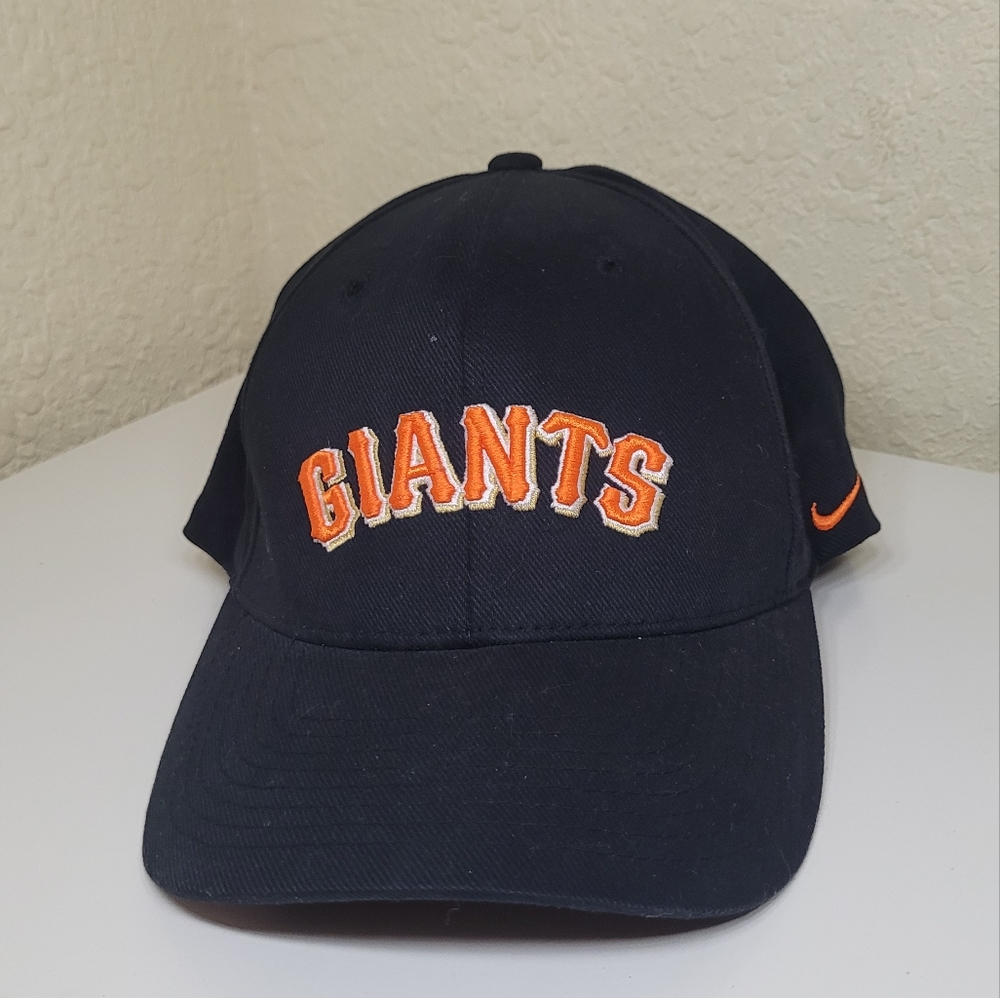 San Francisco Giants Nike Team Spell Out Throwback Vintage Hat Cap Adjustable